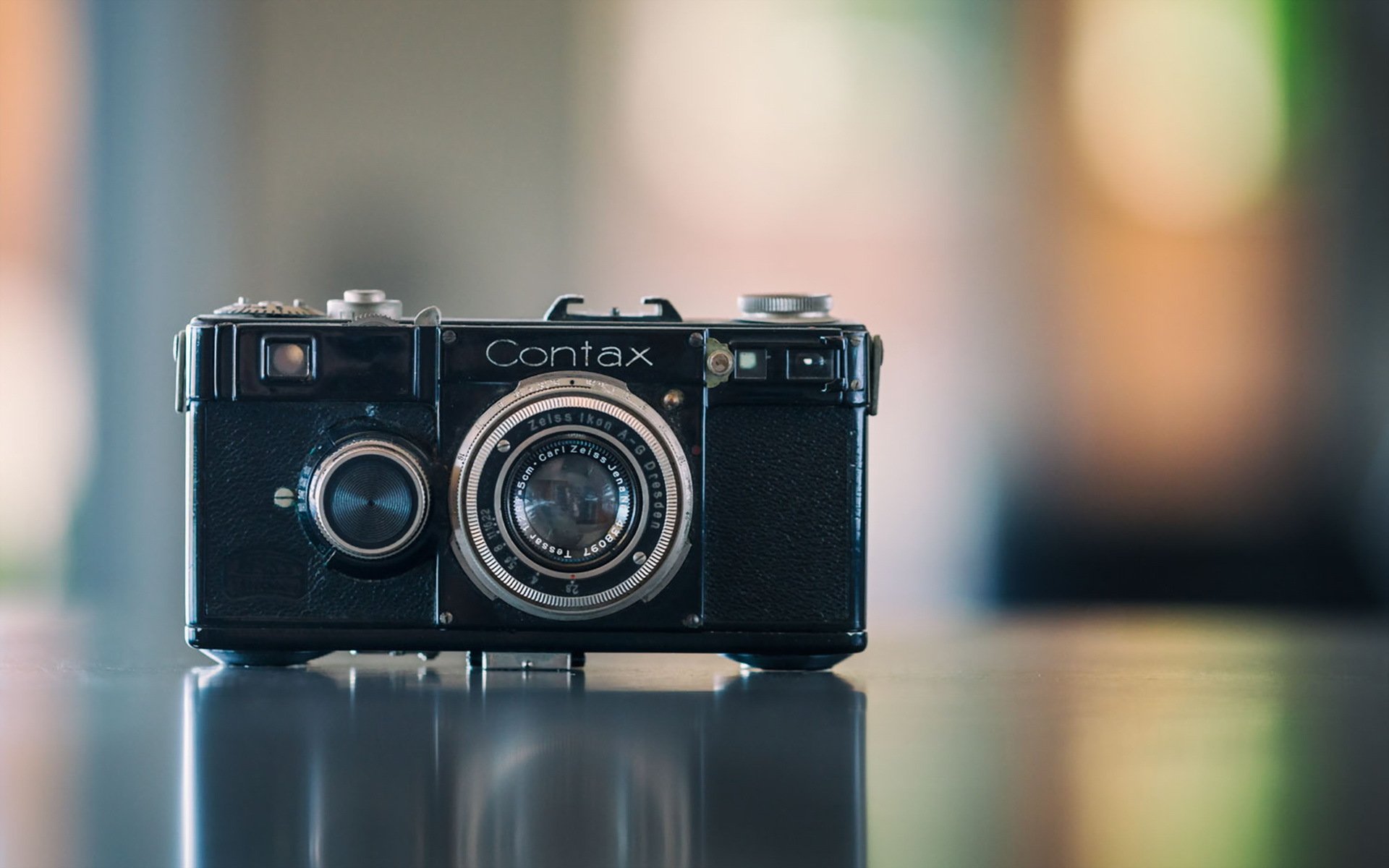 fotocamera sfondo contax