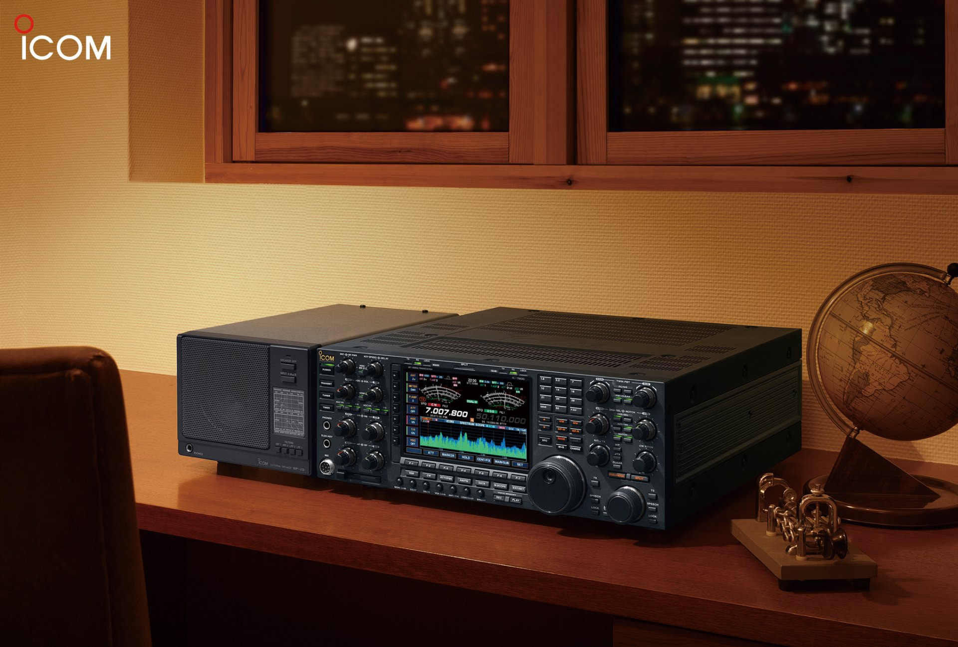 radio icom comunicazione ic-7800