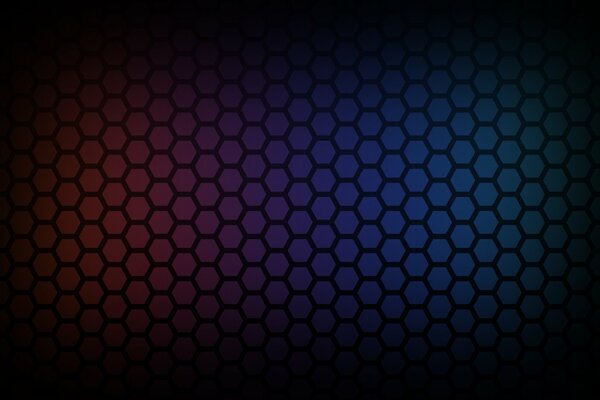 Colori iridescenti nella trama