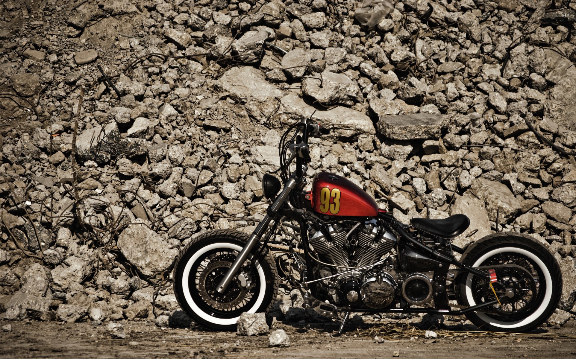 xv1600 bobber moto dirt bike design pietre