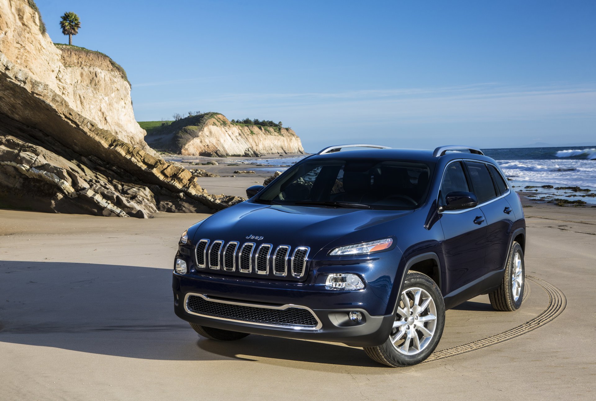 mare riva jeep cherokee limited tracce ombra