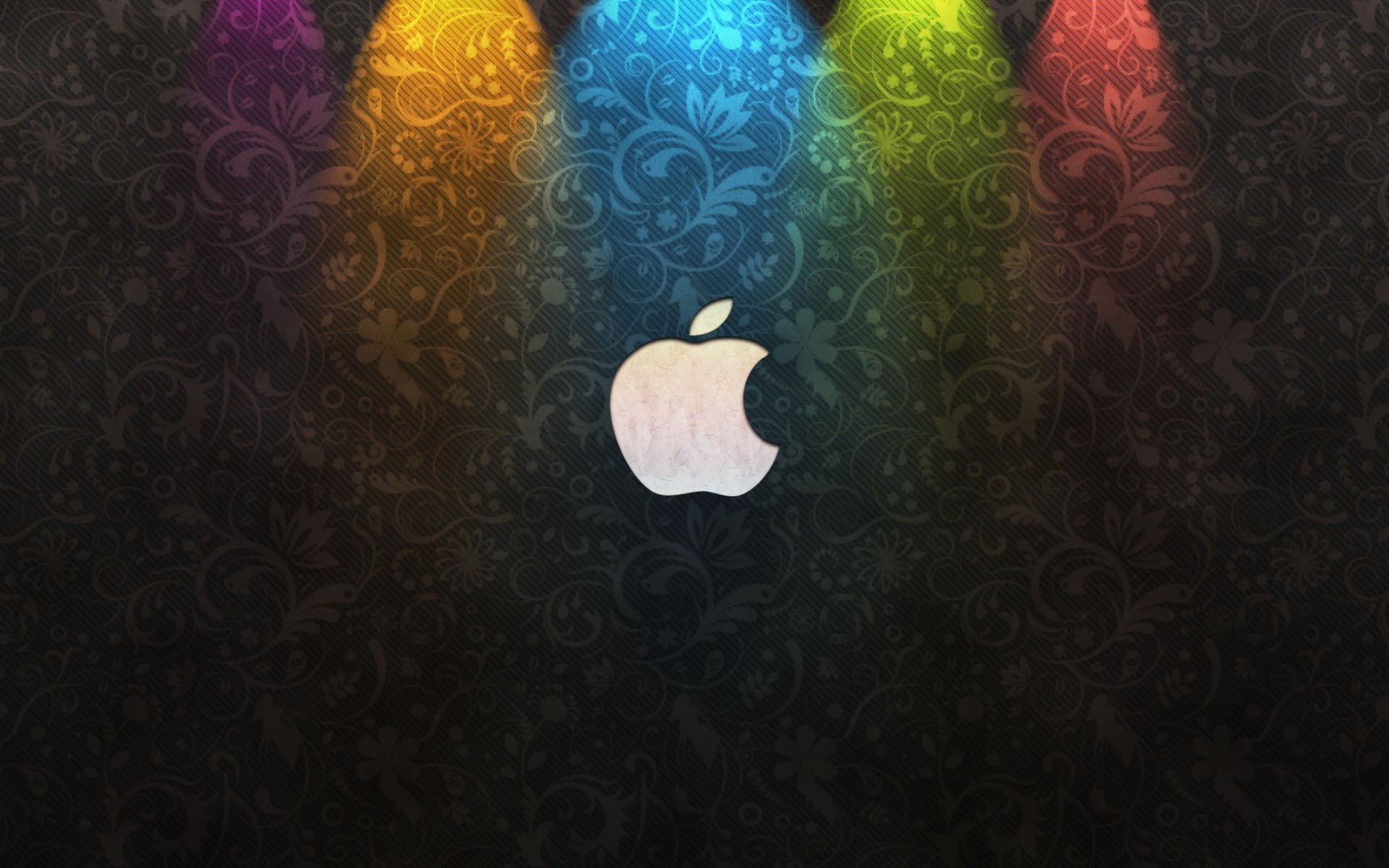 retroilluminazione multicolore bullseye logo apple cuore emblemi