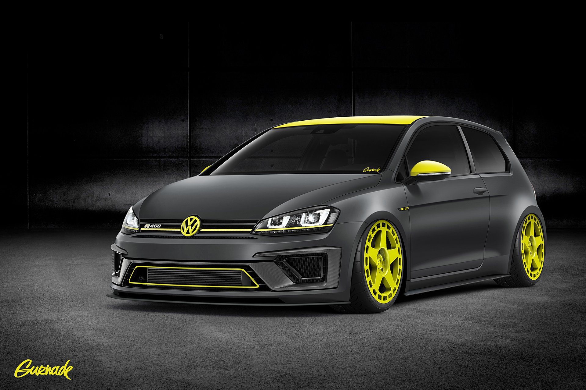 volkswagen r400 da gurnade anteriore