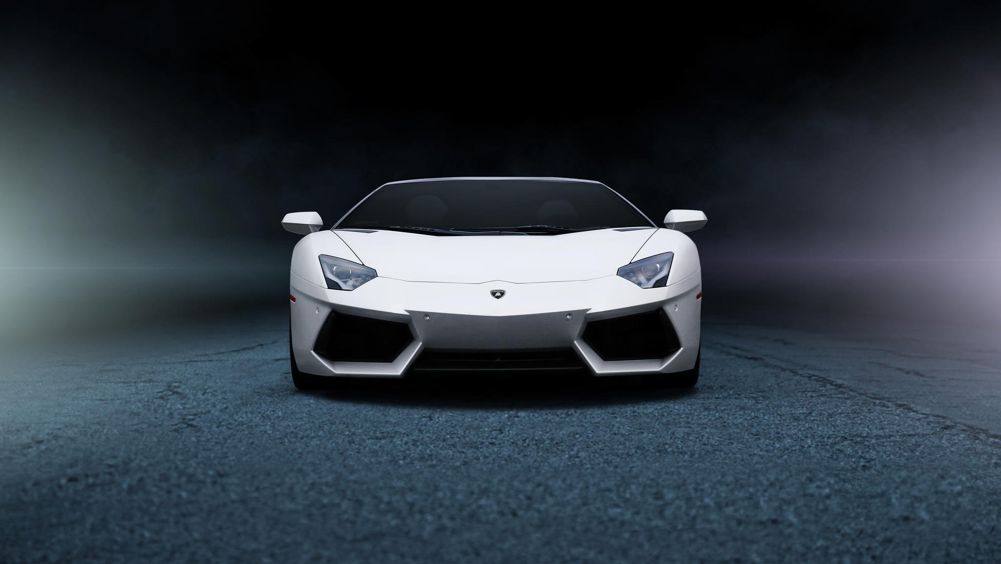 lamborghini aventador lp700-4 bianco anteriore lamborghini aventador anteriore