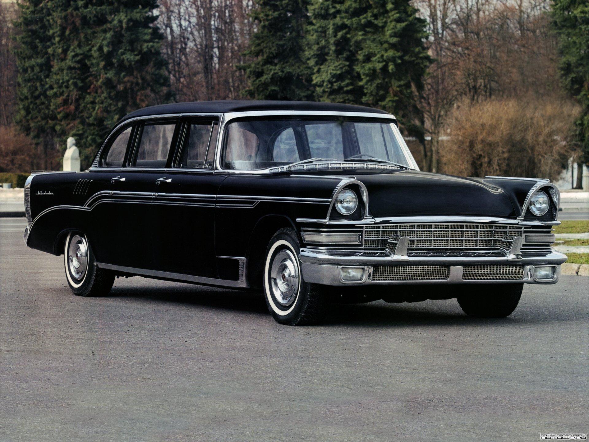 zil 111 sovietico auto limousine retro