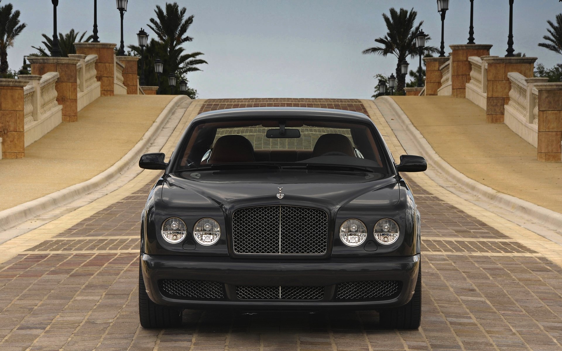 bentley brookland anteriore fari cofano griglia auto