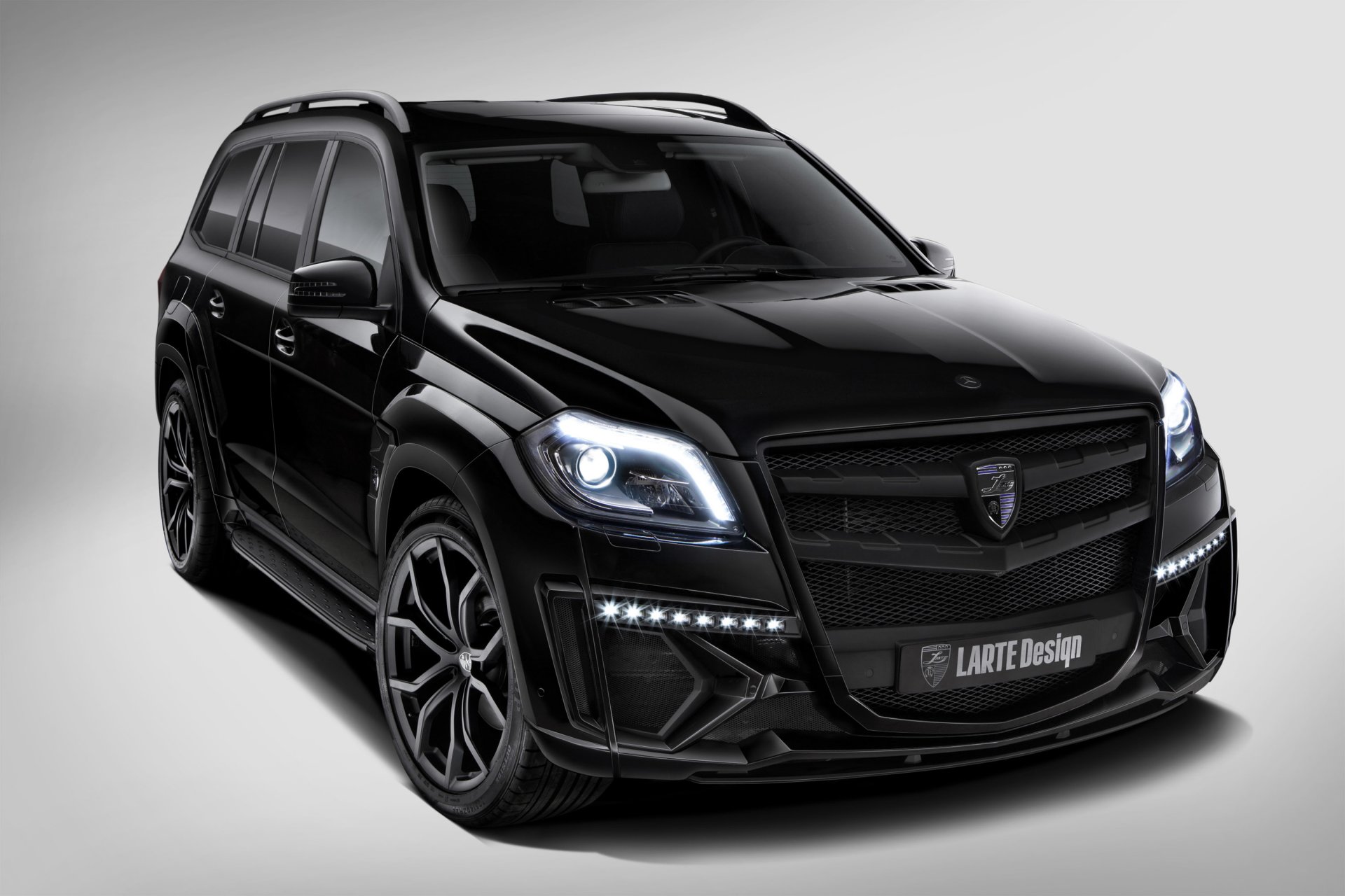 mercedes gl larte design cristallo nero