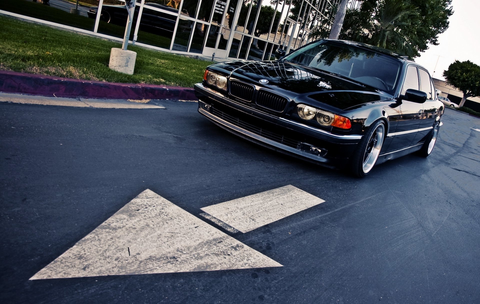 bmw 740 e38 boomer sette cerchi tuning strada