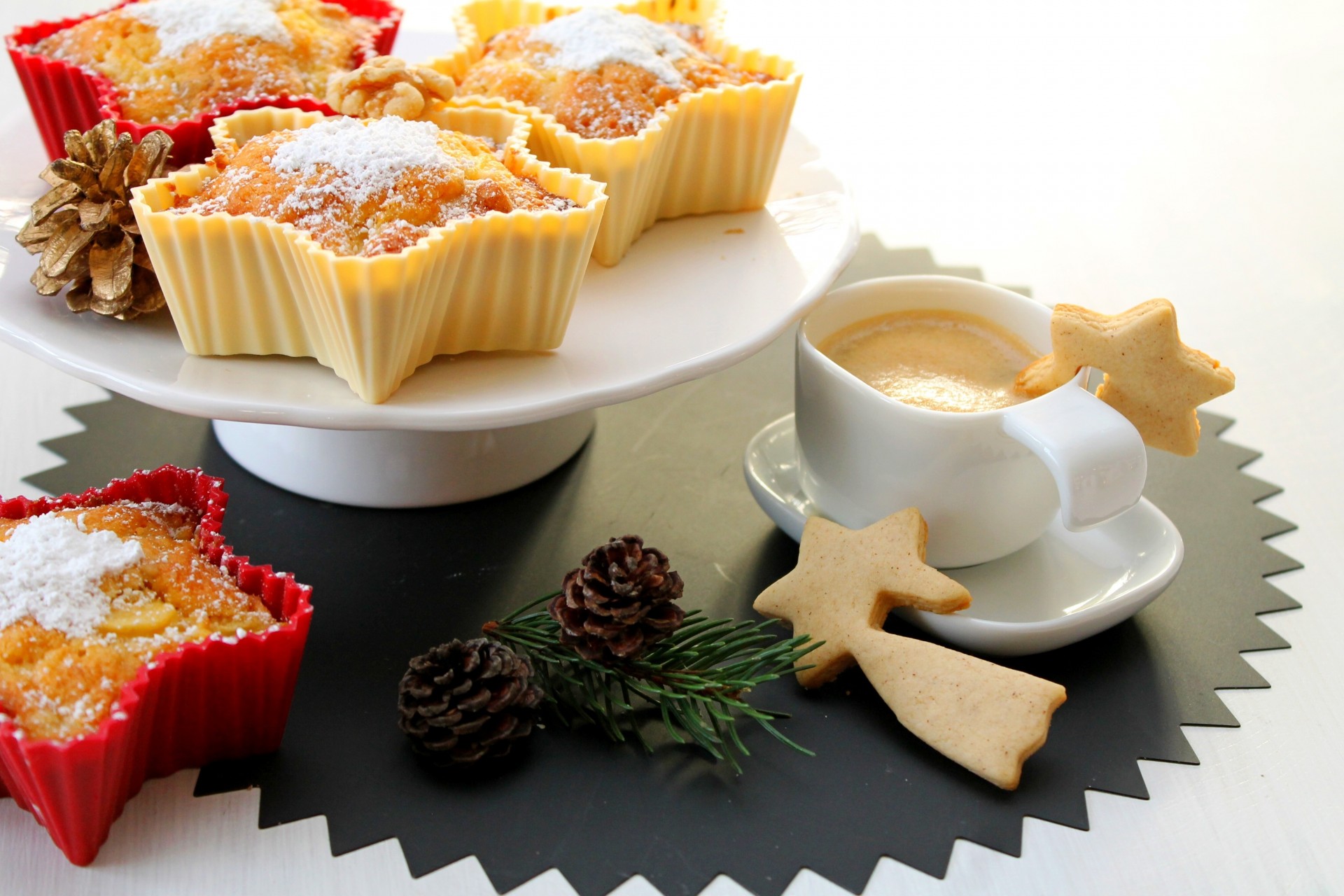 grano felice anno nuovo tazza vacanza dolce dessert torta grano biscotti natale capodanno cibo tavolo letto cupcakes caffè buon natale