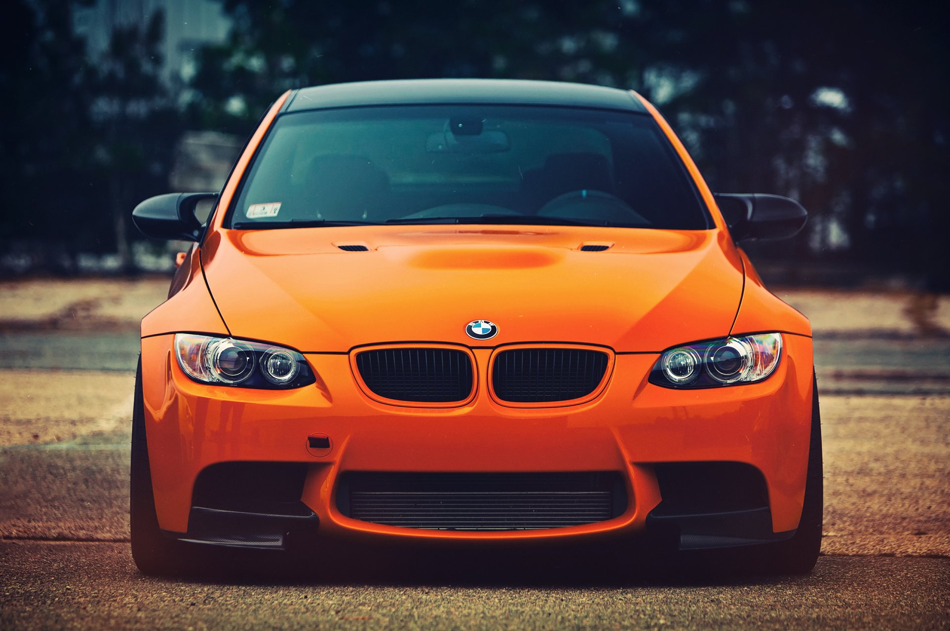bmw m3 orange vista
