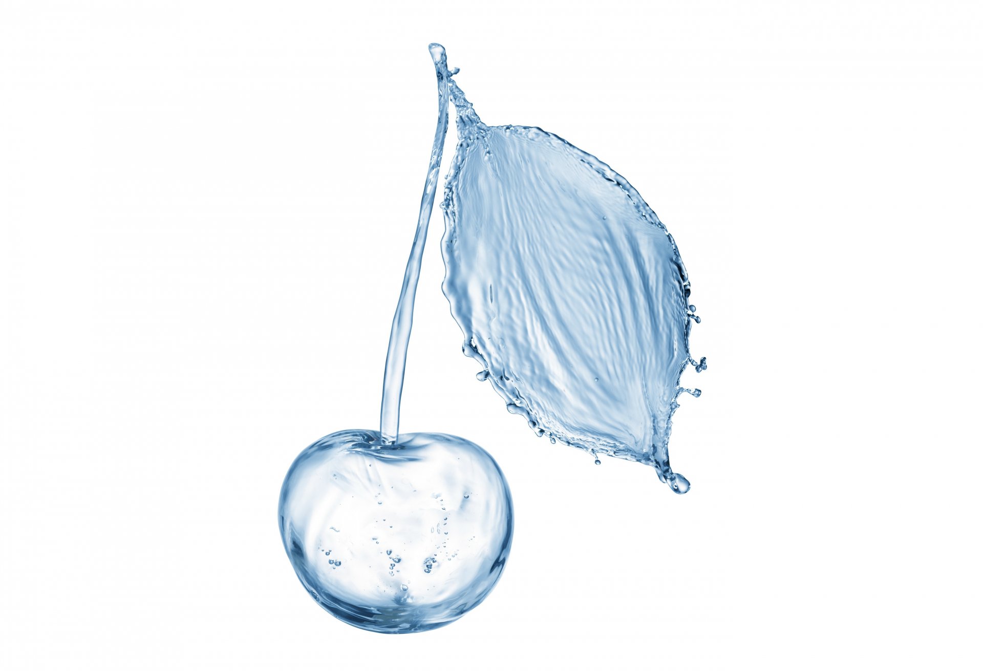 ciliegie dall acqua spruzzi acqua ciliegie con acqua spruzzi d acqua