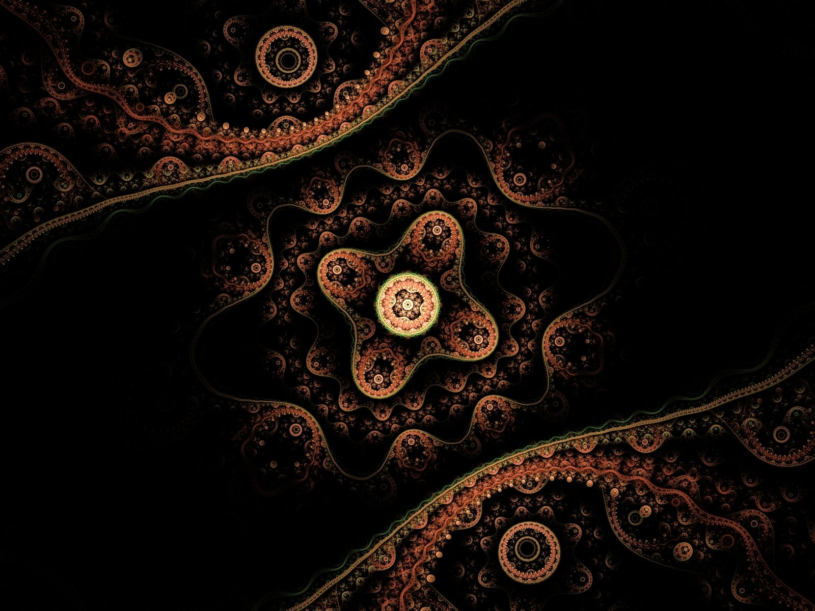 pizzo astrale astratto proiezione