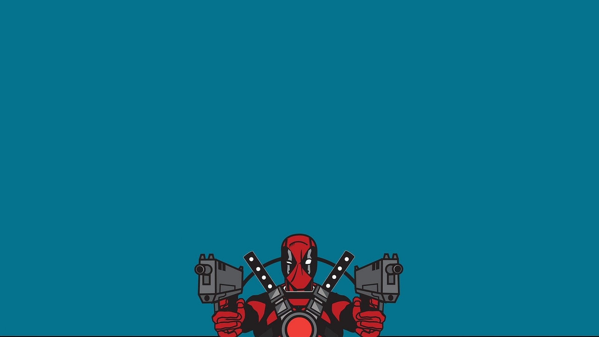 fumetti deadpool costume arma vista sfondo