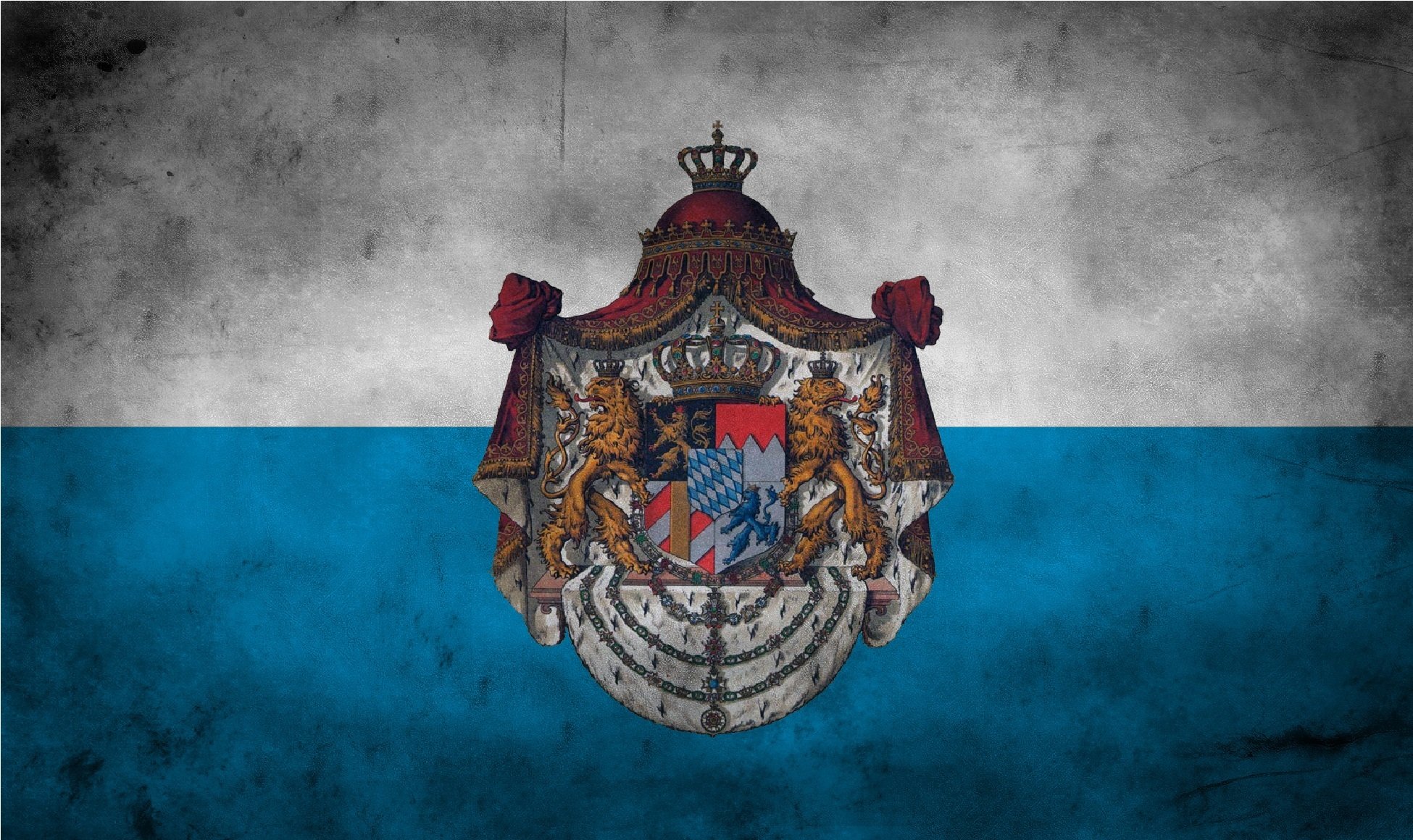 baviera monaco di baviera germania lupo stemma bandiera bandiere leoni impero regno reich königreich