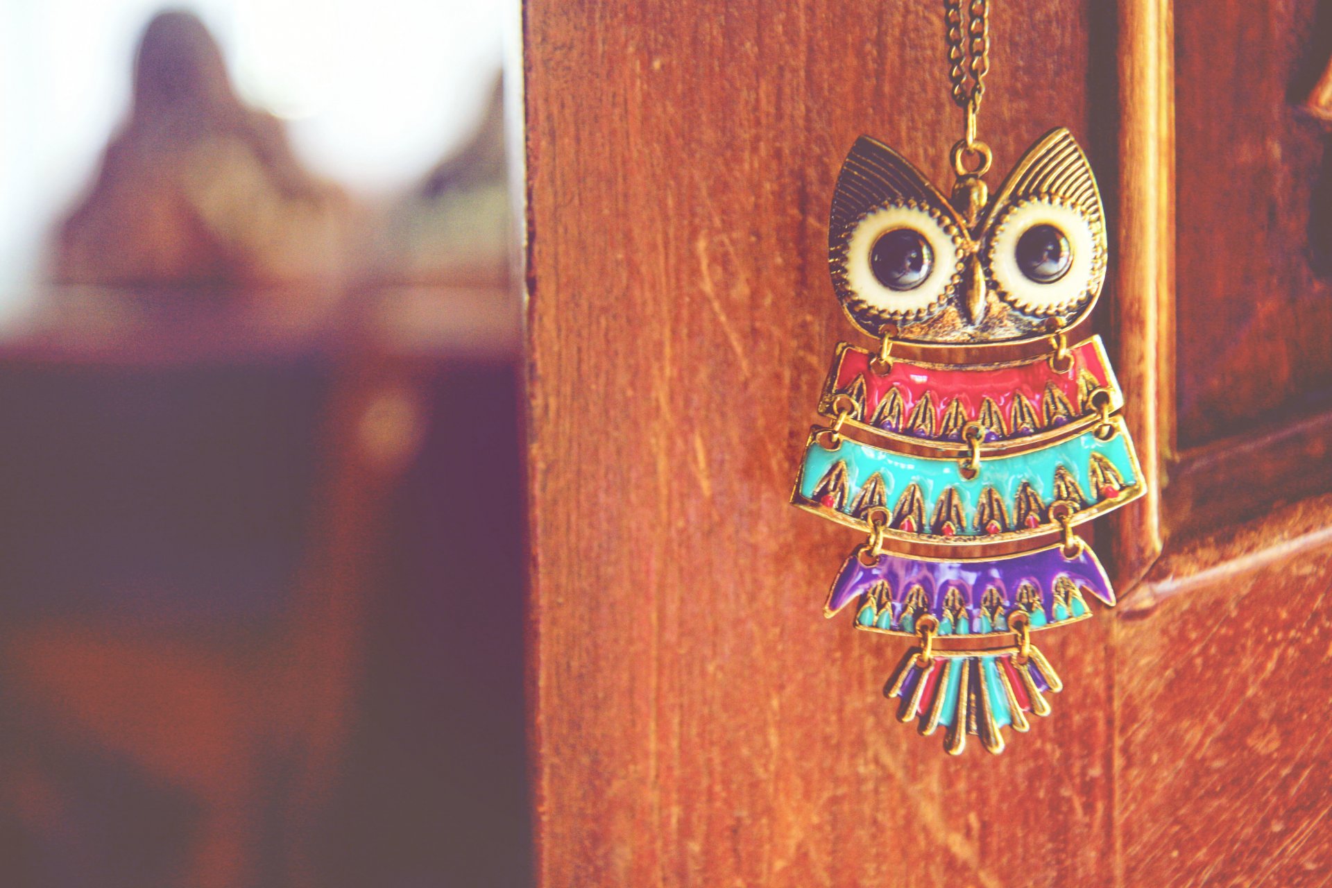 gufo ciondolo uccello