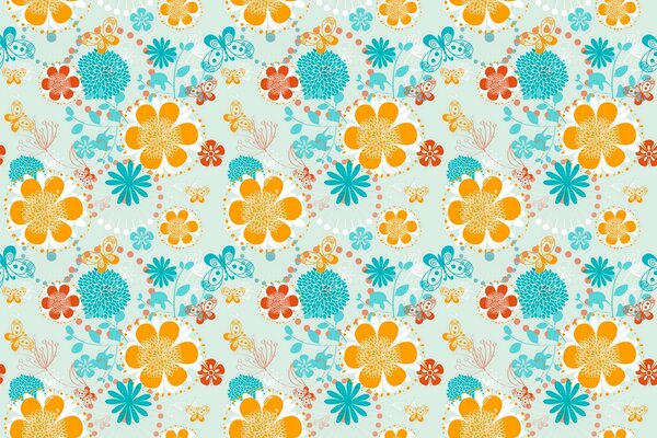 Modello, Fiori e farfalle sono fatti di carta