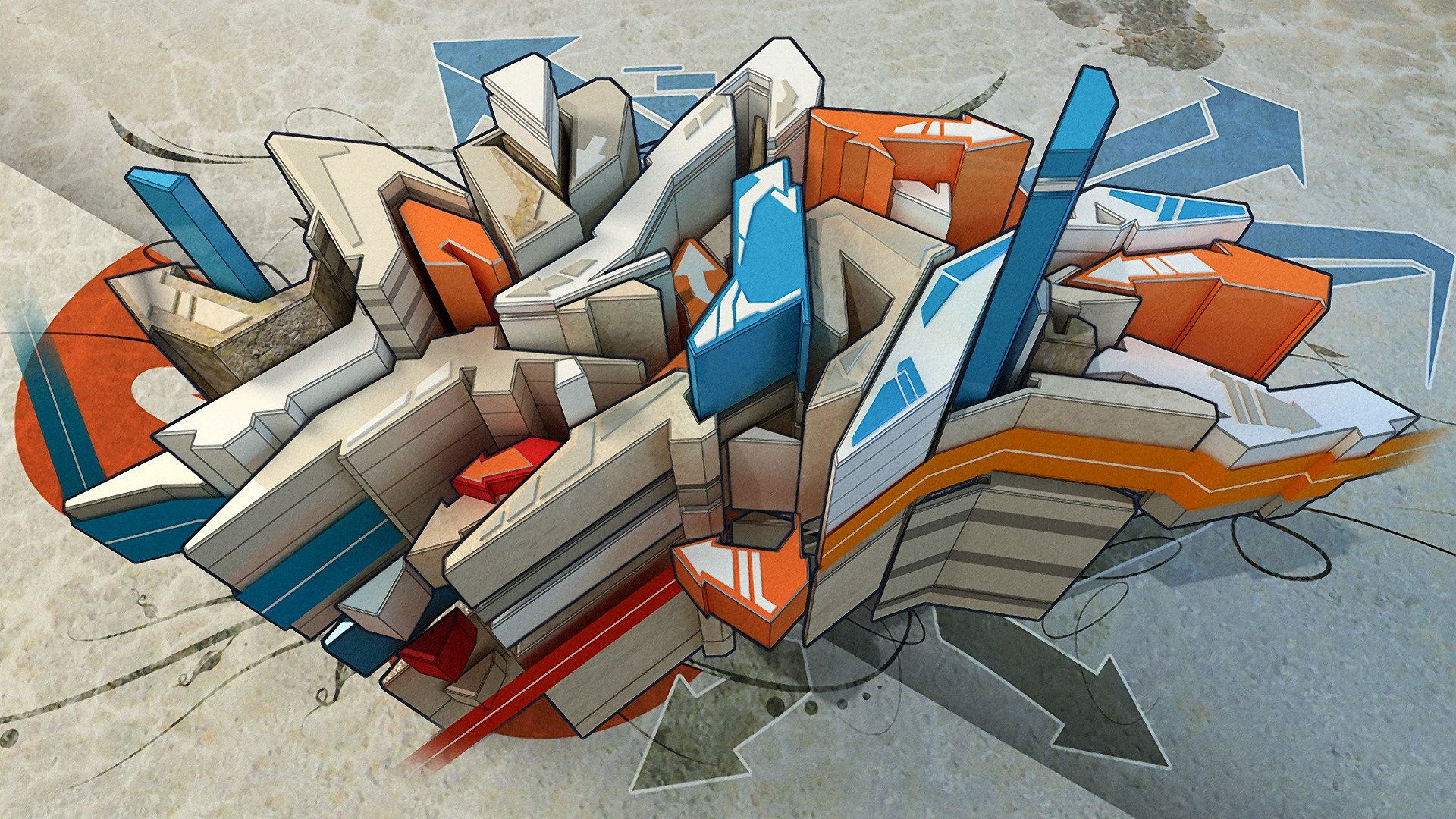 graffiti stile modelli