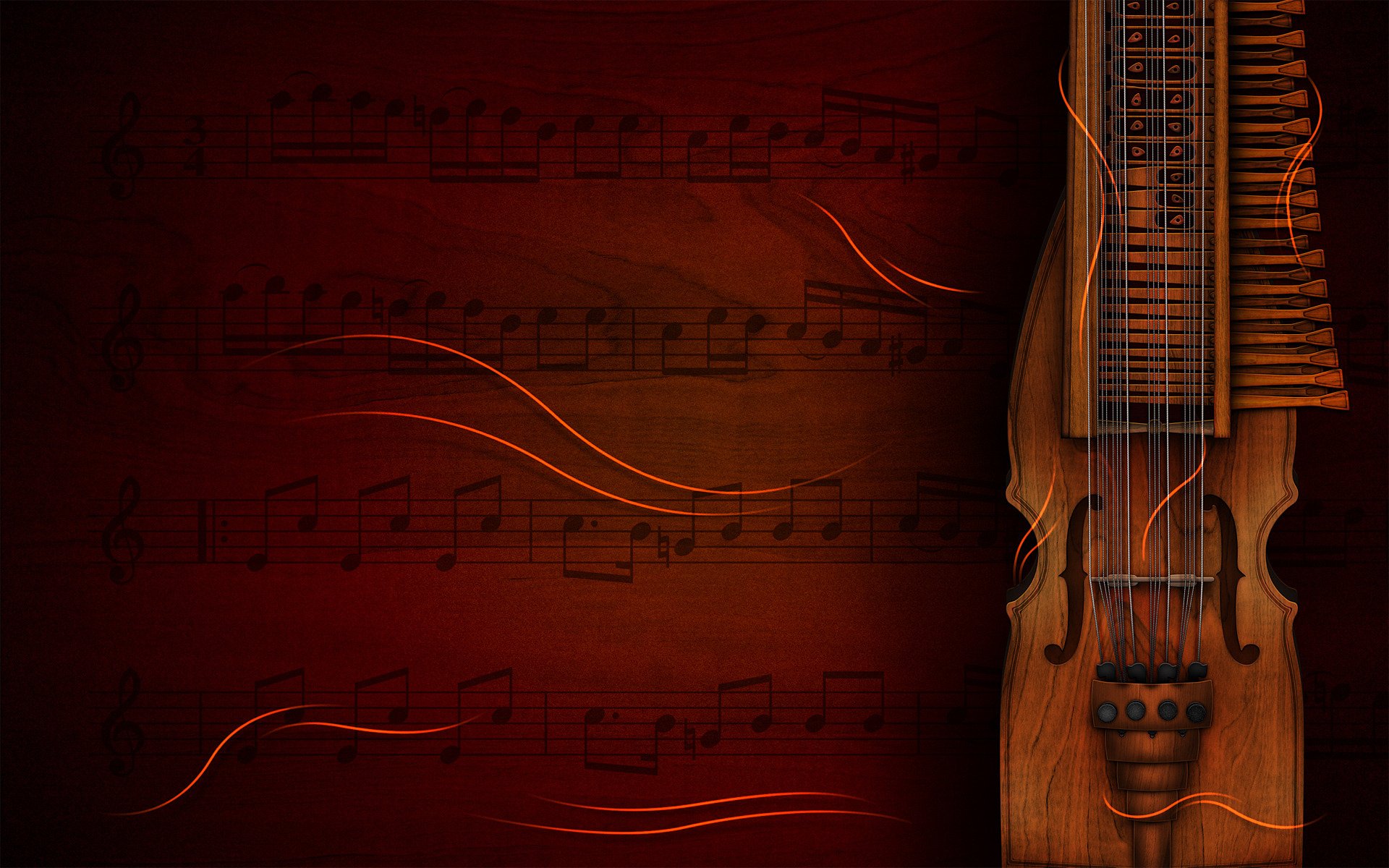 sfondo spartiti violino strumento