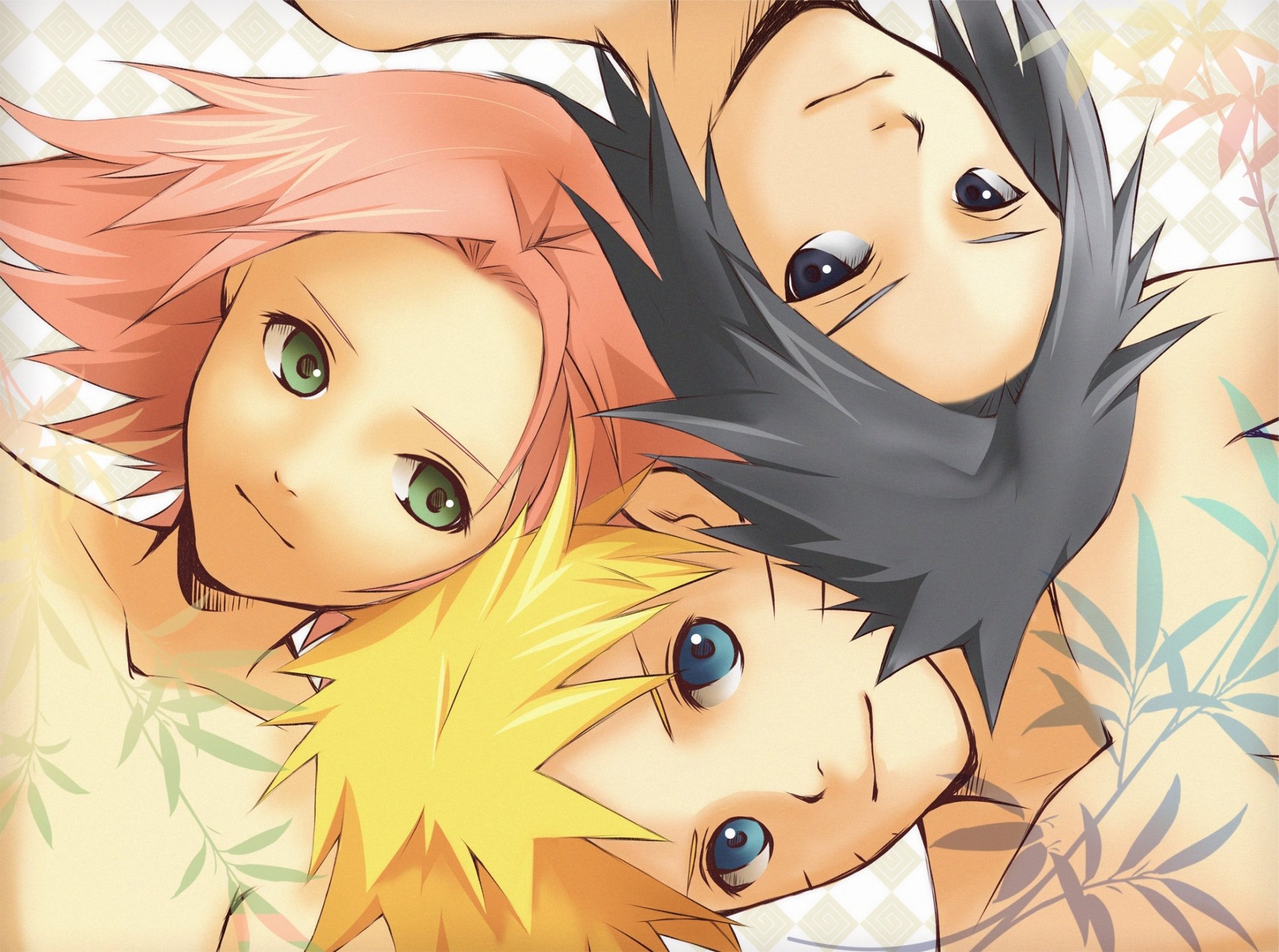 naruto uzumaki sakura haruno sasuke squadra 7 sakura ragazzi ragazza capelli rosa