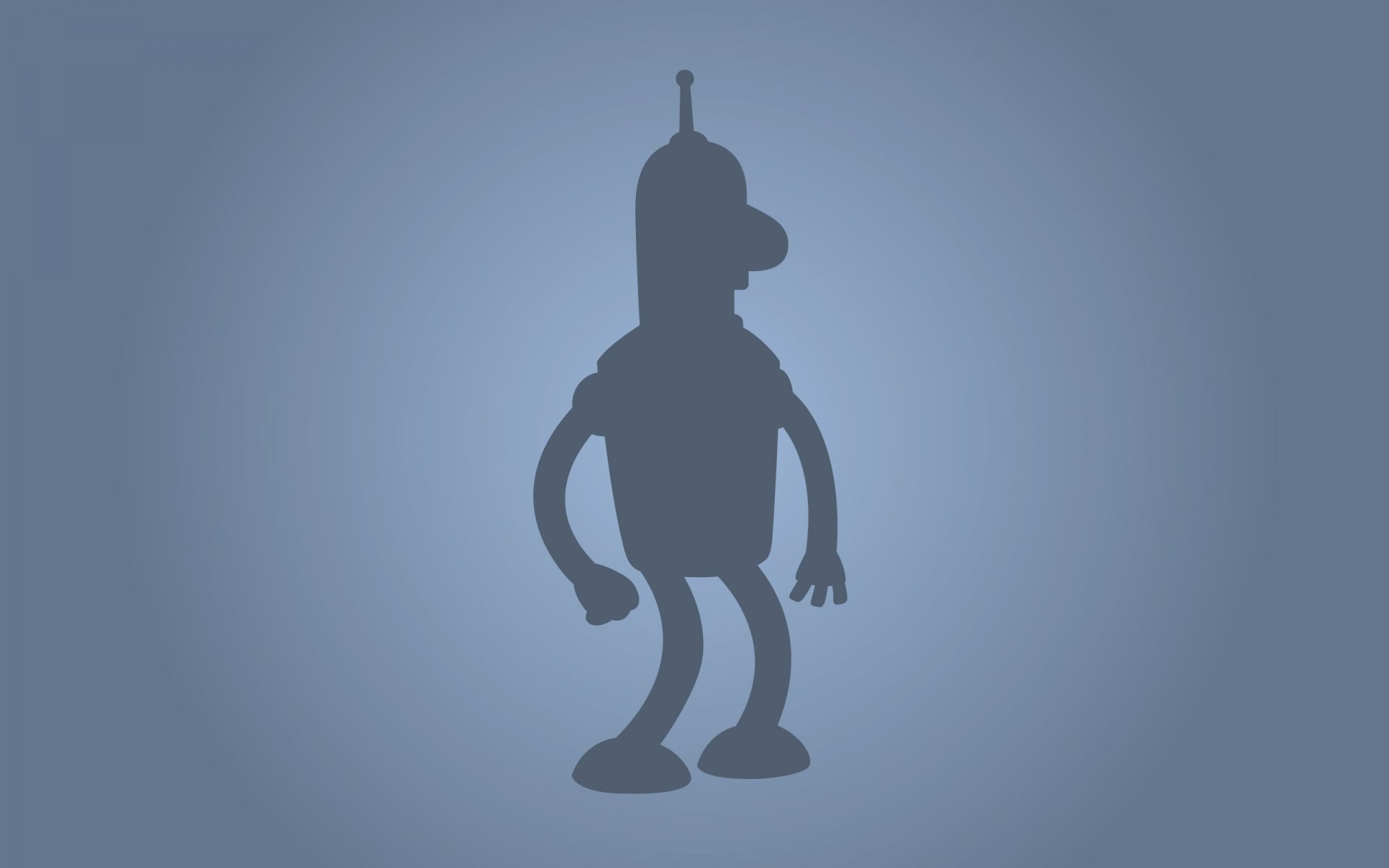 futurama bender silhouette uccidere tutti persone