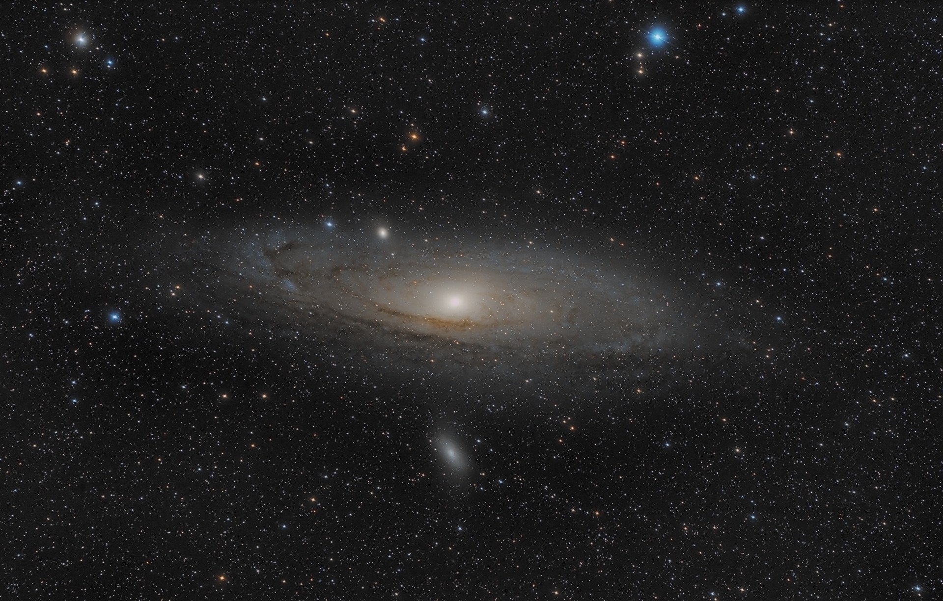 galassia di andromeda spazio stelle spazio