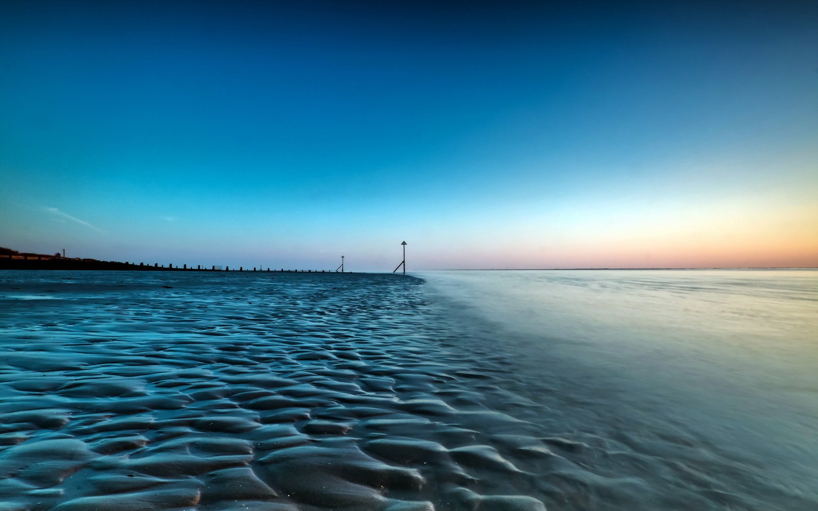 paesaggio tramonto mare