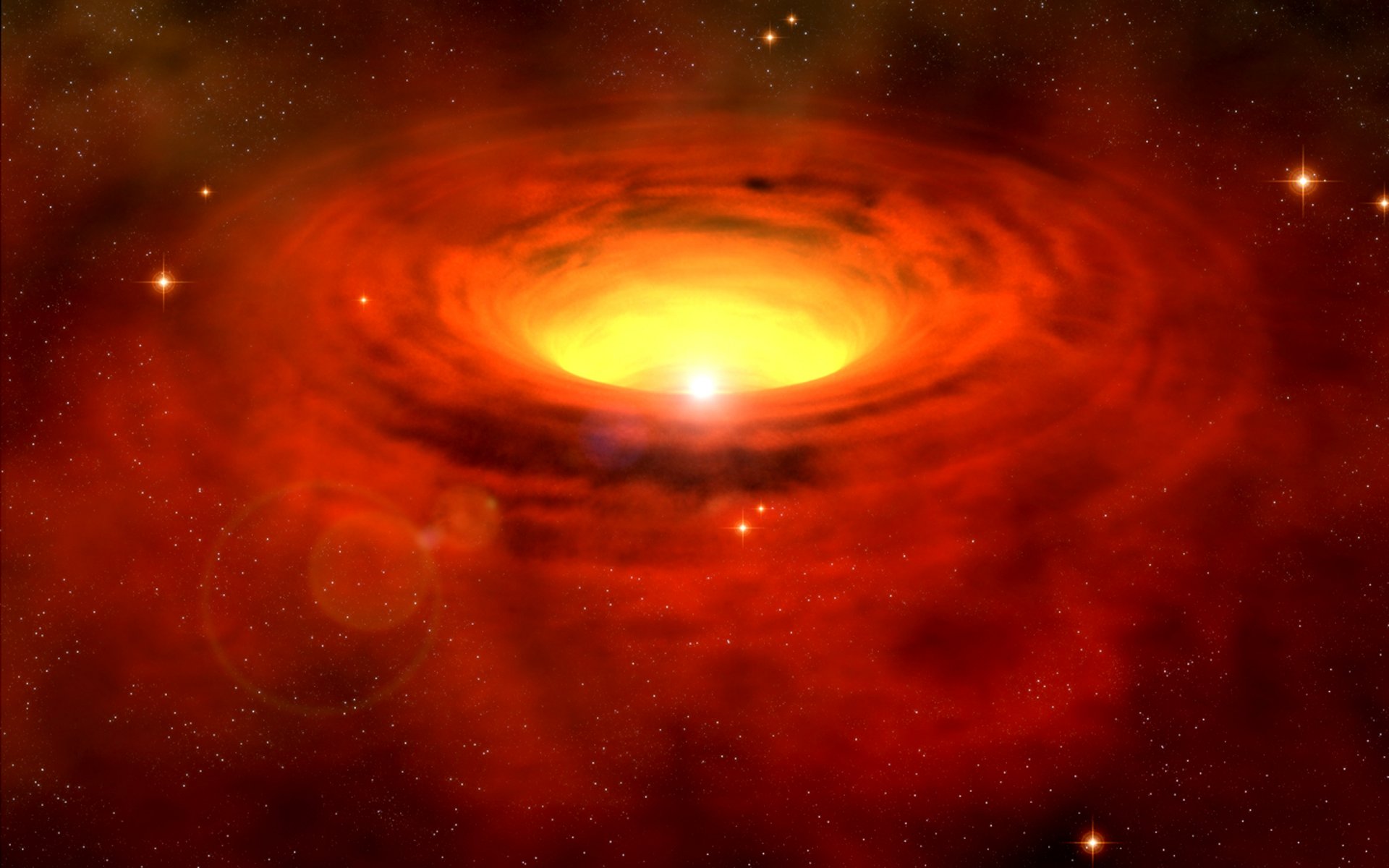 fuoco buco nero giallo rossi fantascienza potenza