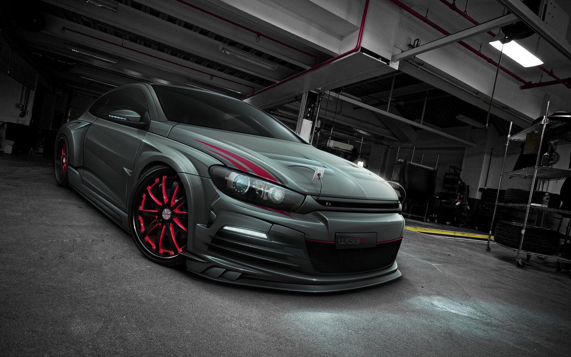 messa a punto photoshop scirocco volkswagen