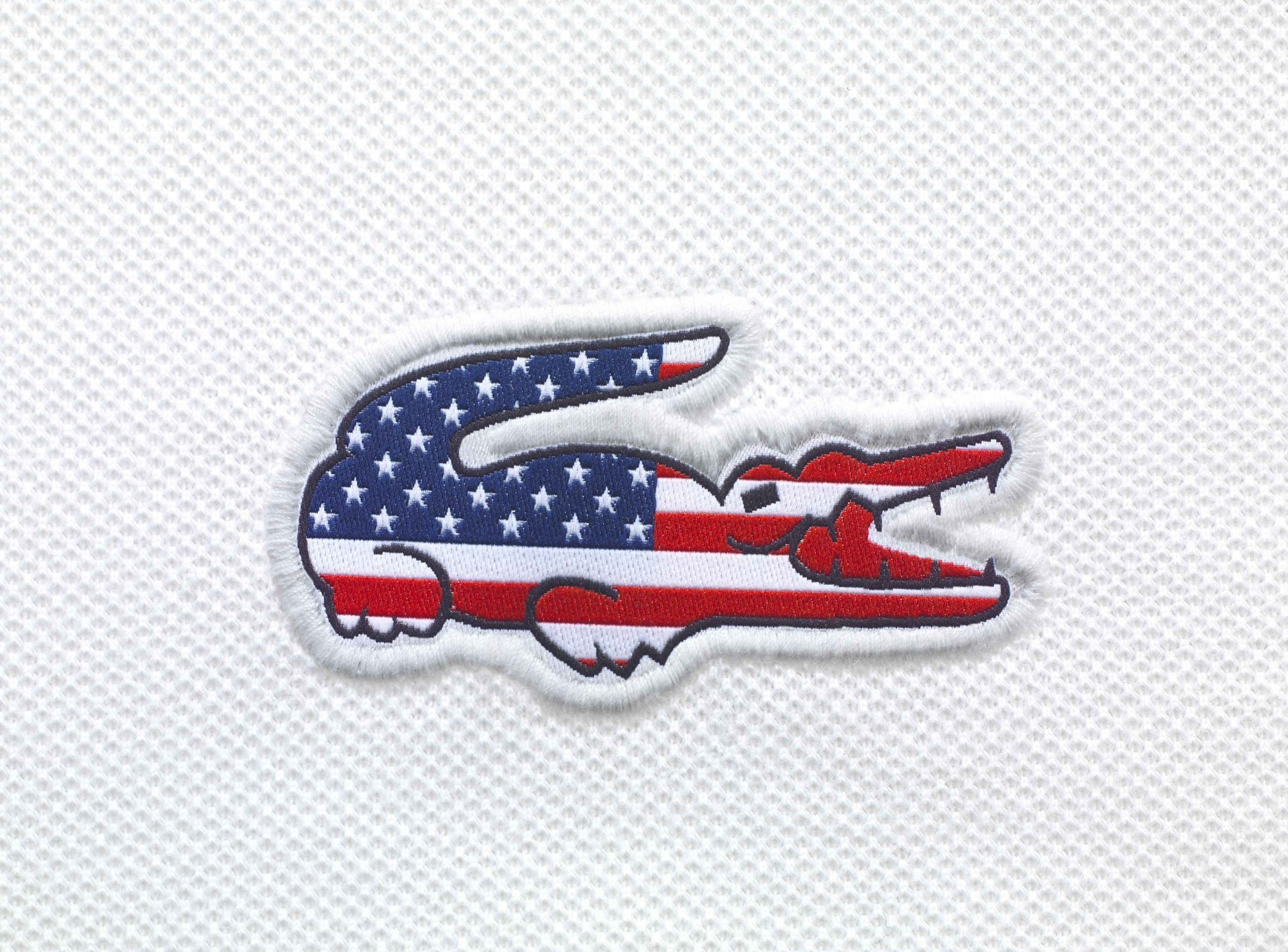 lacoste usa bandiera coccodrillo usa