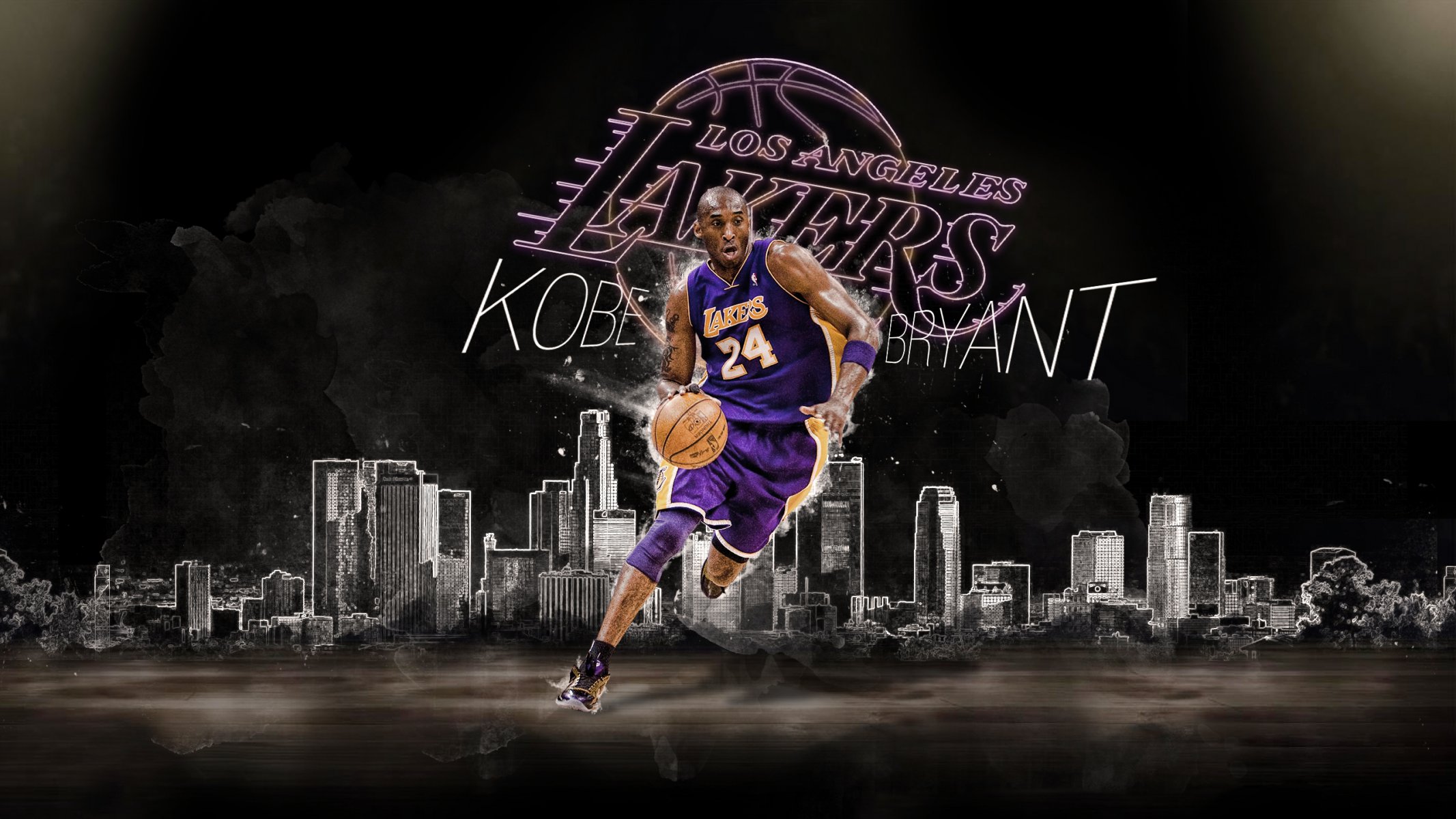 kobe bryant los angeles lakers los angeles basket nba giocatore palla