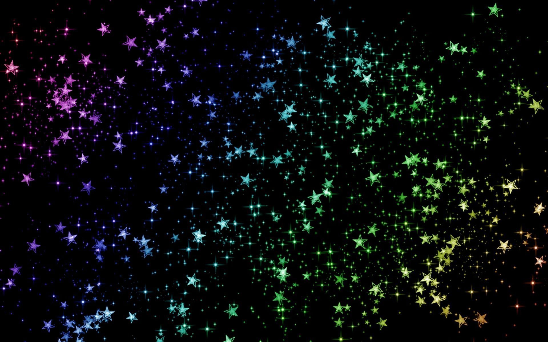 spazio scintillio colori