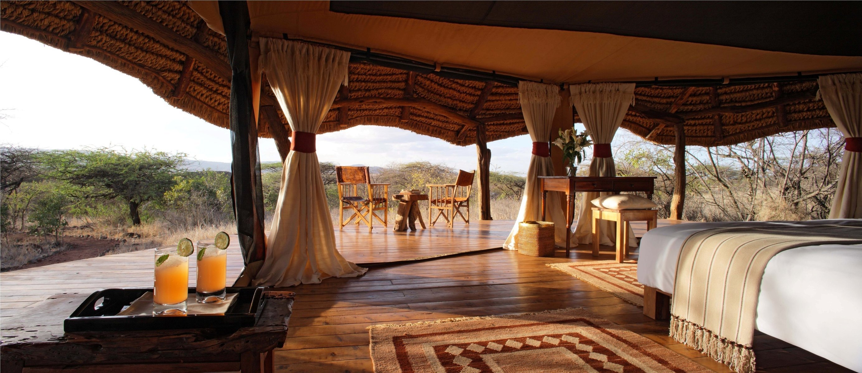 interno glamping interior safari glamping tenda stile design