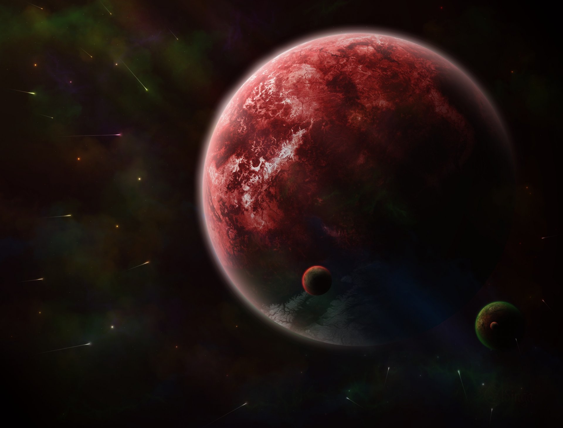 satelliti pianeta spazio comete