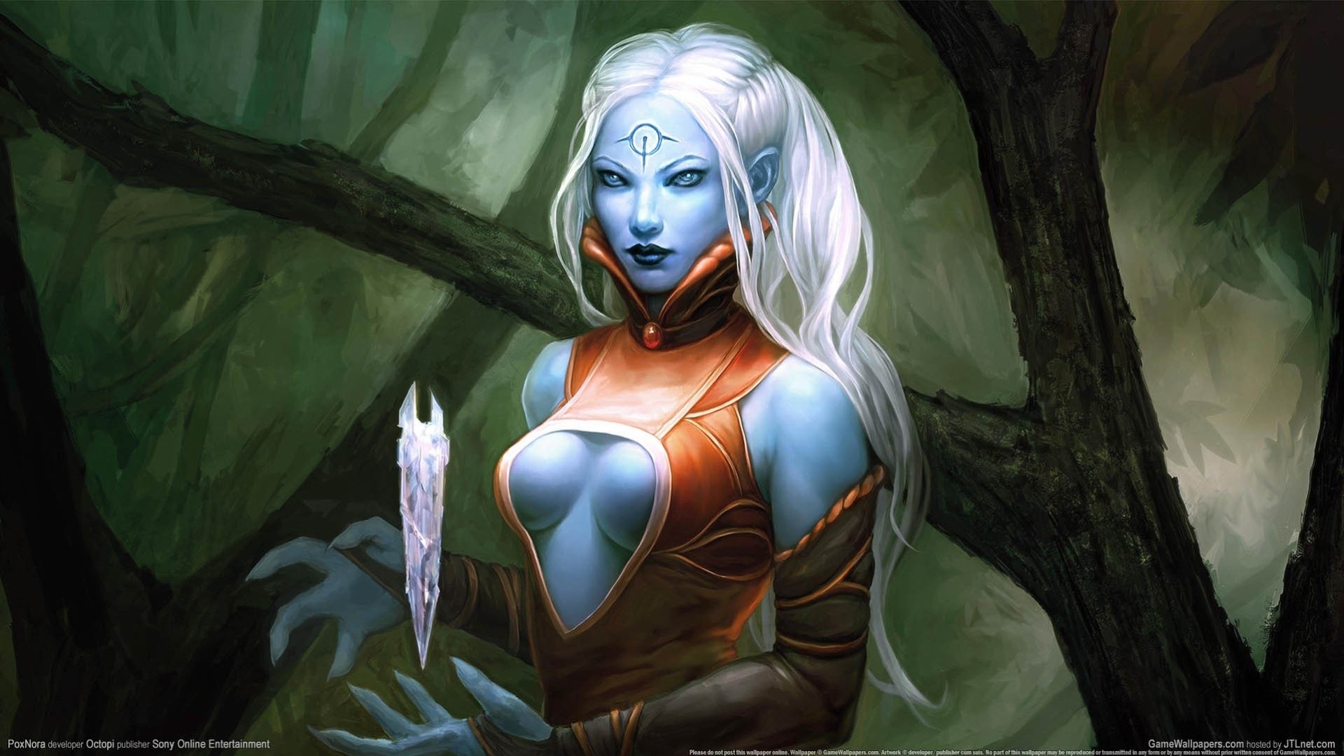 ragazza foresta simbolo tatuaggio cristallo magia