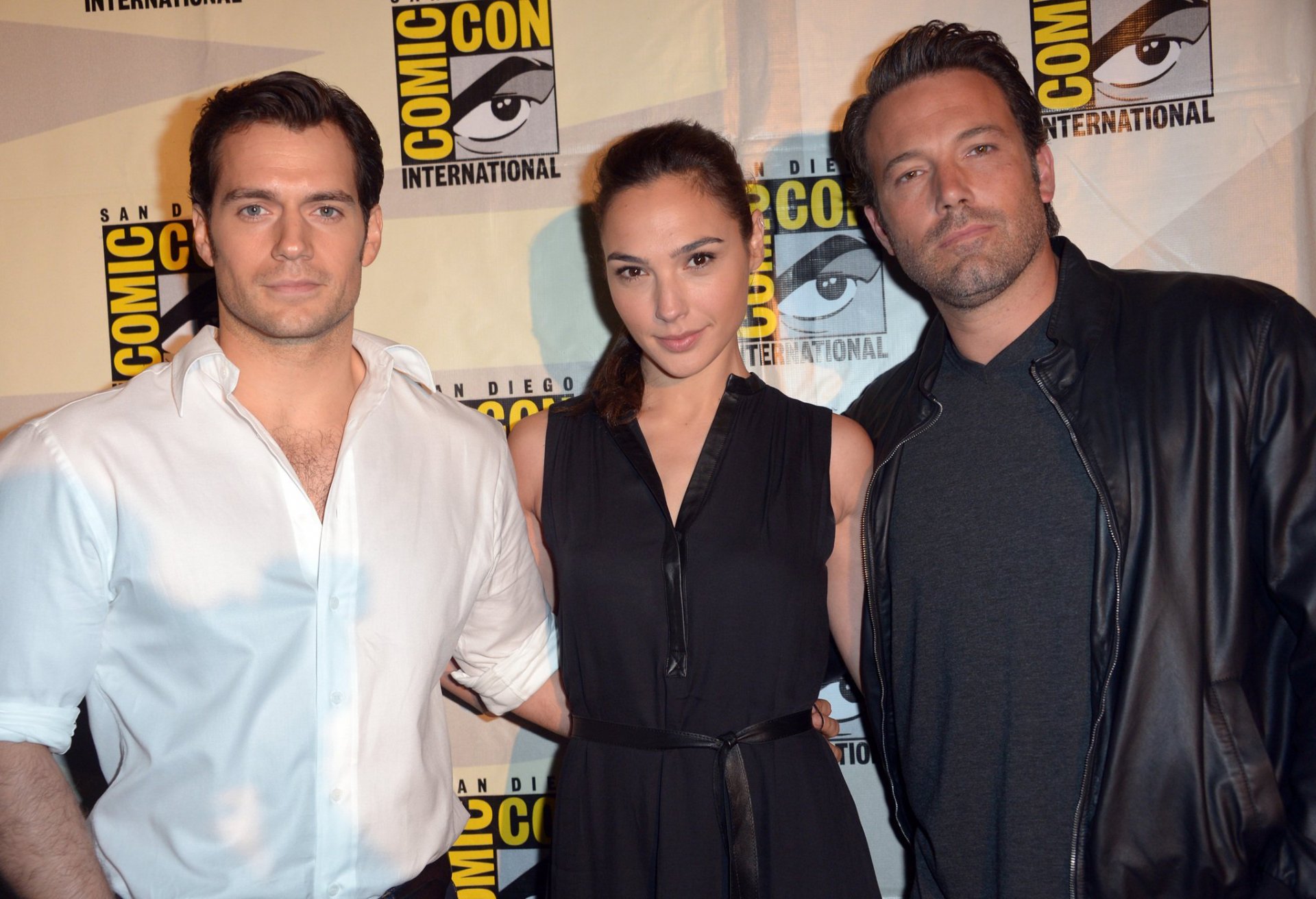 attori henry cavill gal gadot gadot ben affleck presentazione batman v superman: dawn of justice batman v superman: dawn of justice