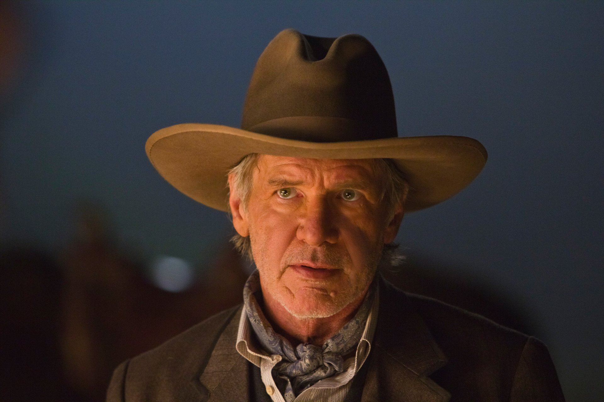 harrison ford cappello ritratto cowboy contro alieni