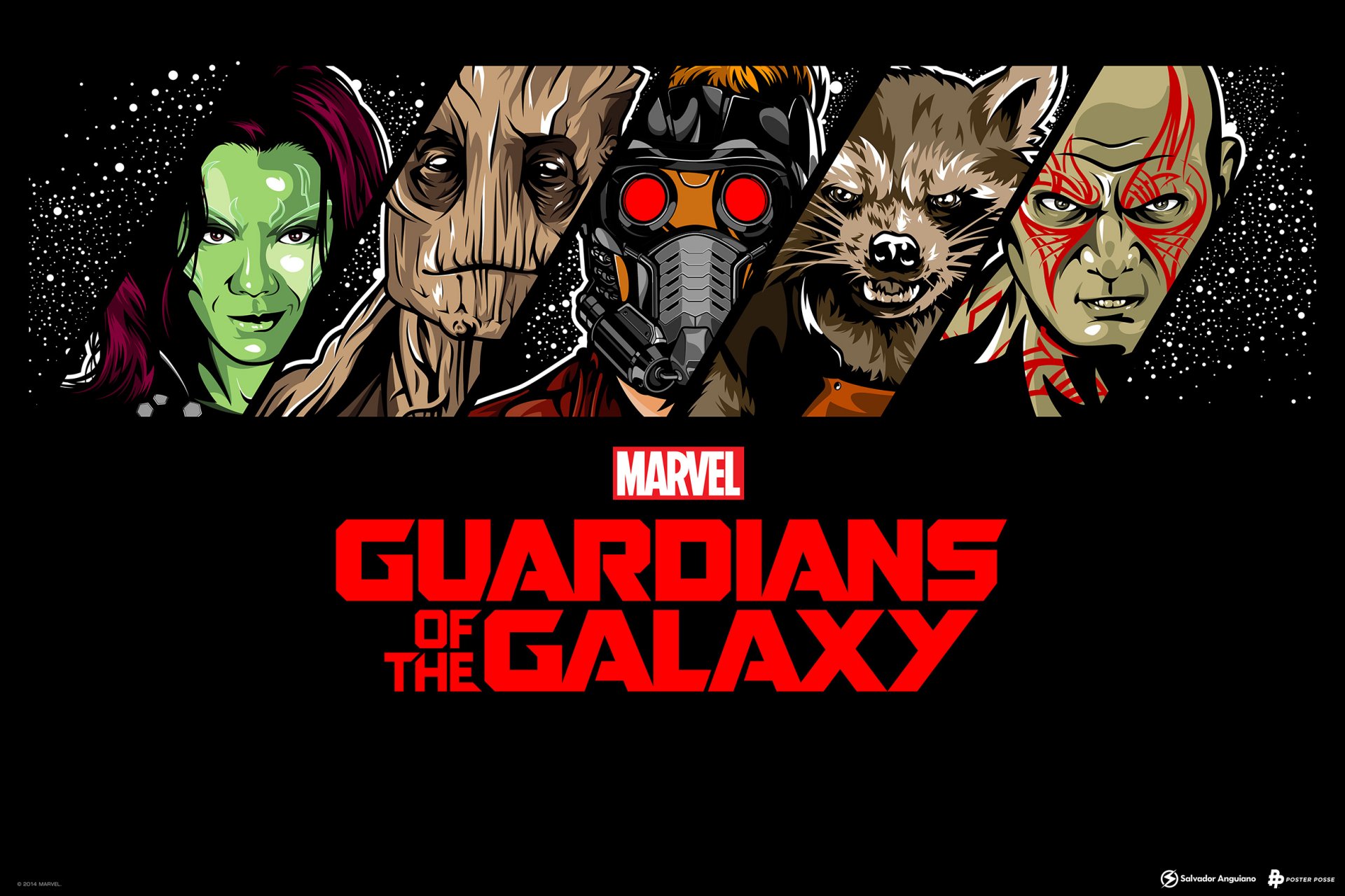 guardiani della galassia fumetto gamora groot stella signore razzo rissa