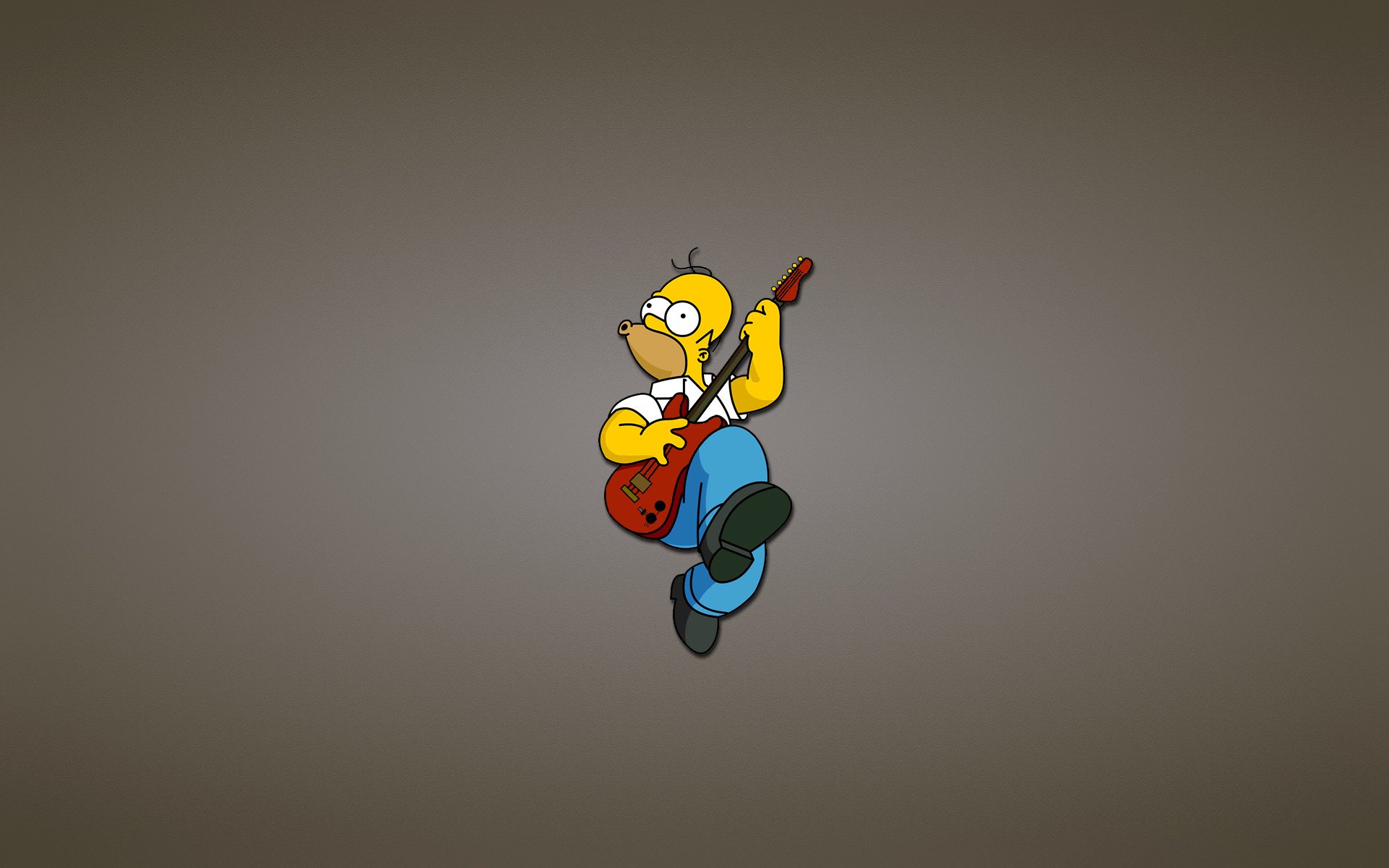 i simpson chitarra rosso homer allegra homer simpson
