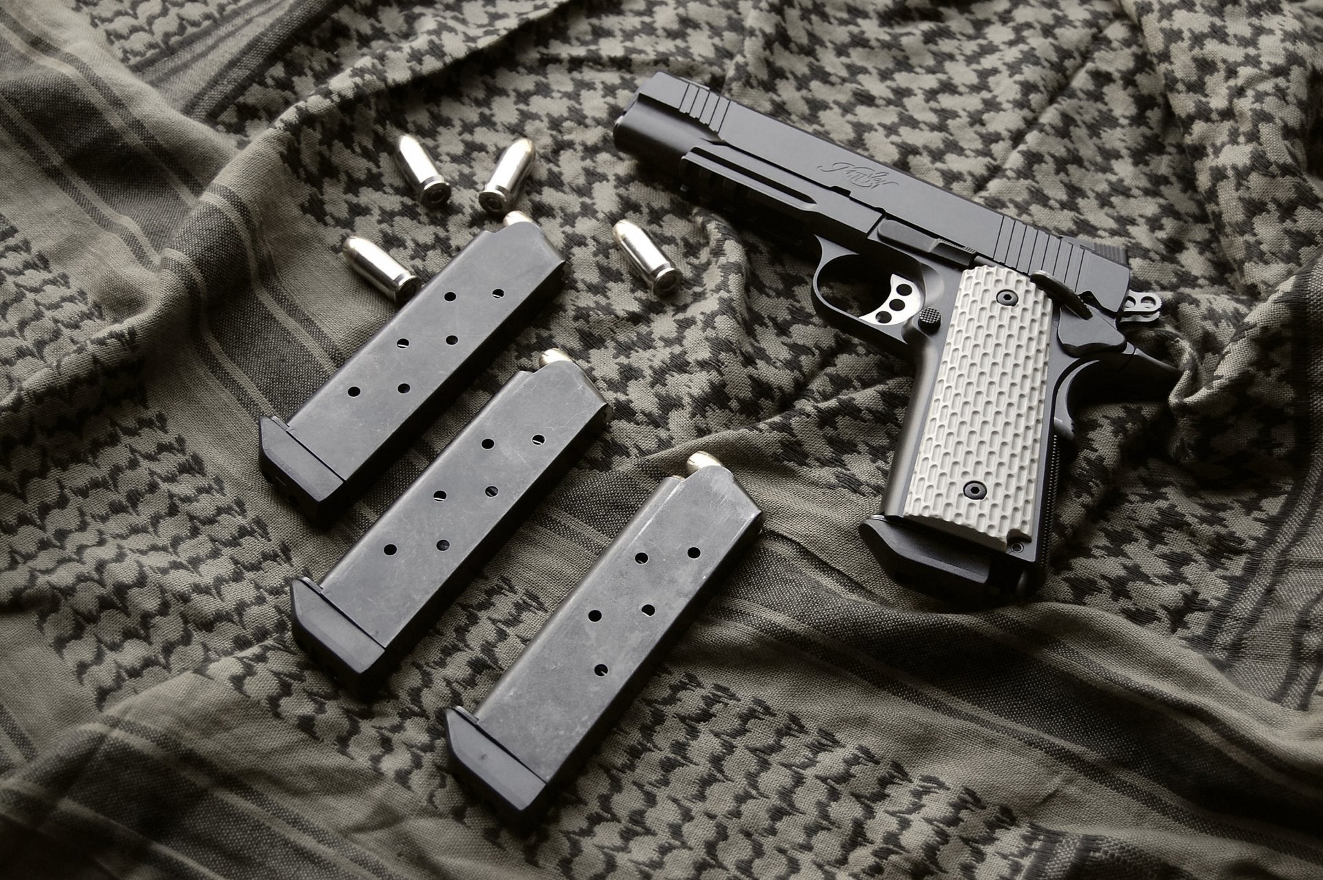 kimber ordine 1911 pistola armi negozi tessuto