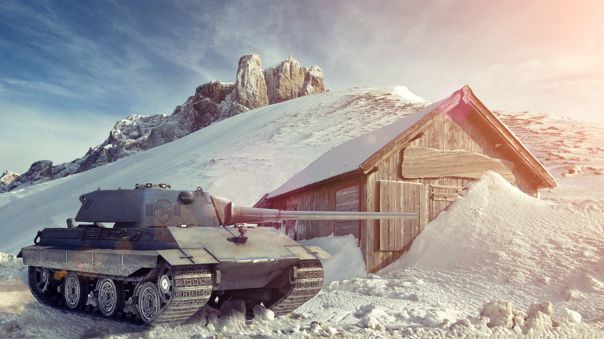 wot il mondo dei carri armati wargaming.net serbatoi serbatoio art germania e50-m neve inverno
