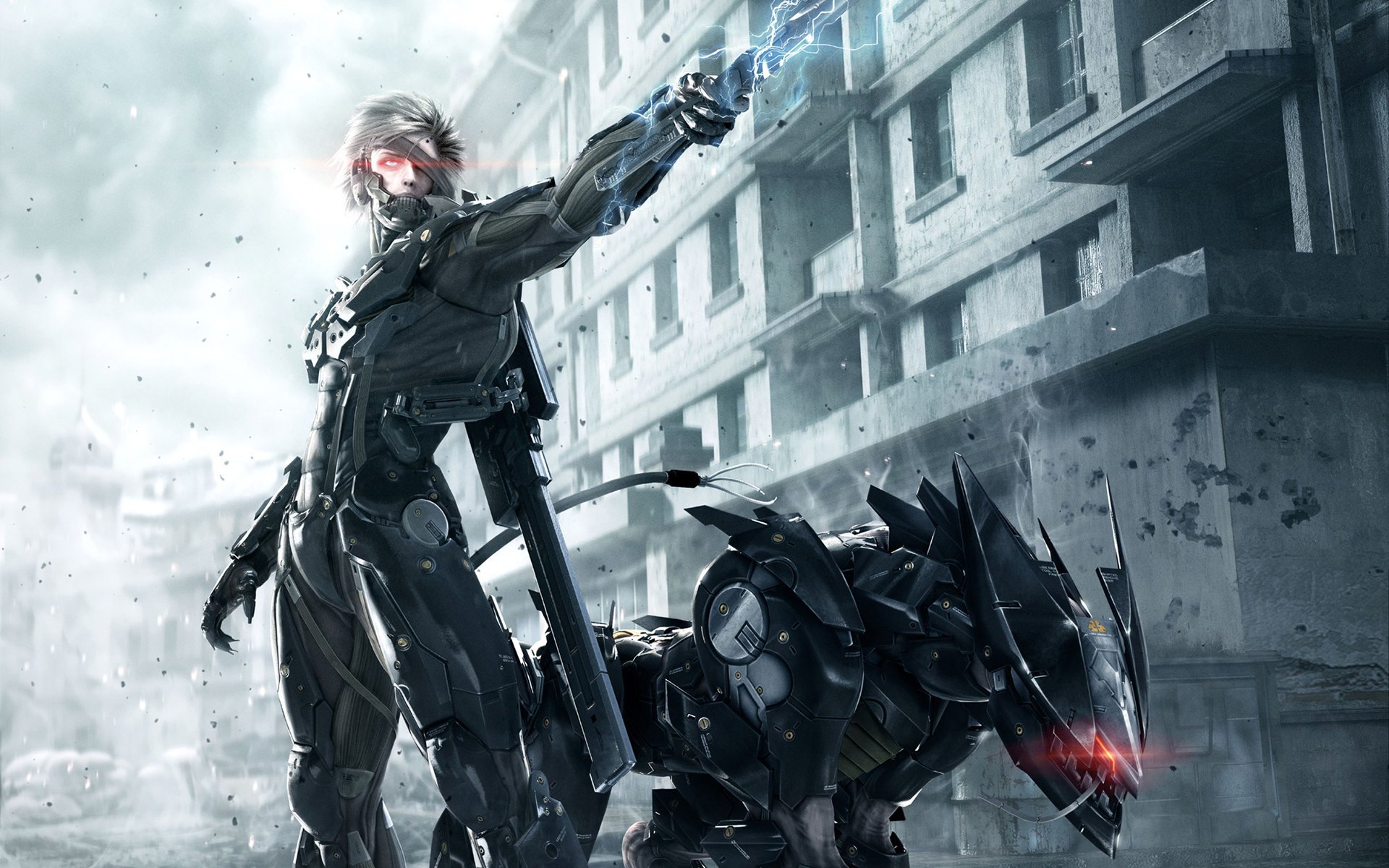 metal gear rising: revengeance ninja cyborg raiden casa spada armatura konami giochi di platino kojima production