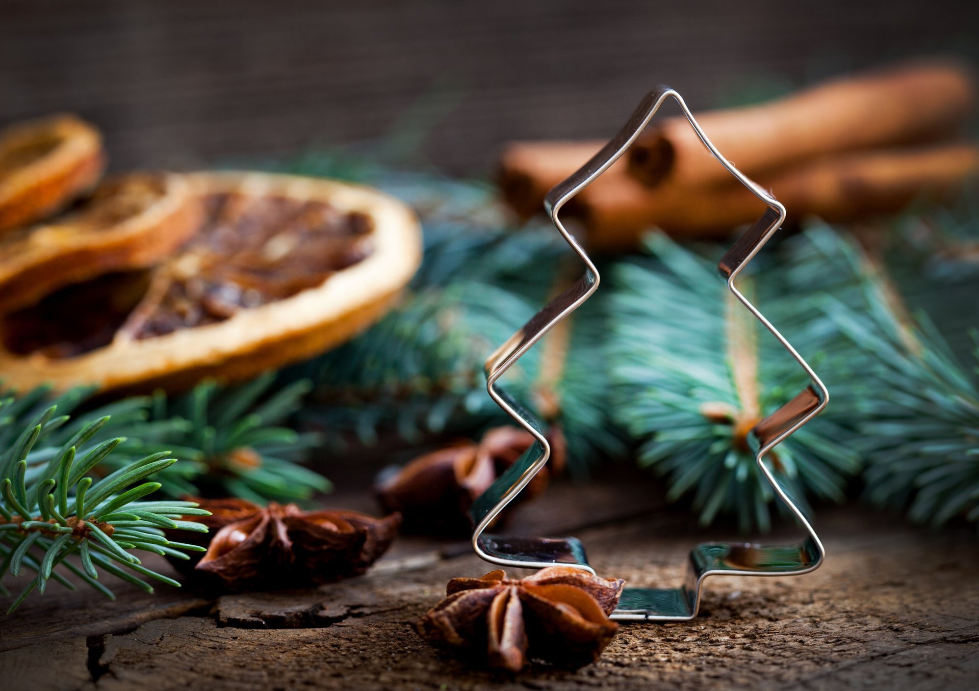 nuovo anno natale albero di natale giocattolo rami cannella anice anice stellato spezie vacanze inverno